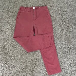 GAP Mauve Rose Chino Pants